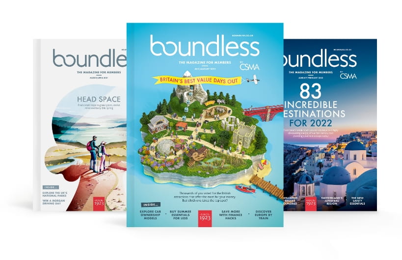 Boundless magazine collection